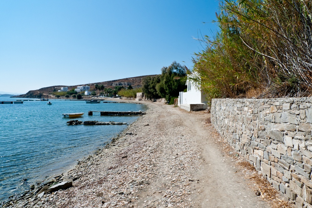 Parikia Randonnée à la plage de Krios